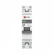 Выключатель авт. мод. 1п C 6А ВА 47-63 4.5кА PROxima EKF mcb4763-1-06C-pro mcb4763-1-06C-pro