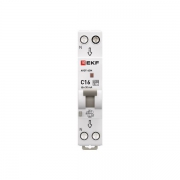 Выключатель автоматический дифференциального тока 1мод. C 16А 30мА тип AC 6кА АВДТ-63М электрон. PROxima EKF DA63M-16-30 DA63M-16-30