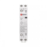 Контактор модульный КМ 25А 2NО (1 мод.) EKF km-1-25-20 km-1-25-20