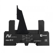 Разъем для реле РM slim 22/2 AVERES EKF rms-22-2 rms-22-2