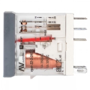 Реле промежуточное с кнопкой и мех. индикацией RPAt 22/2 8А 24В DC EKF rpat-22-2-24DC rpat-22-2-24DC