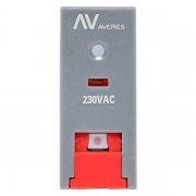 Реле промежуточное с кнопкой и мех. индикацией RPAt 22/2 8А 230В AC EKF rpat-22-2-230AC rpat-22-2-230AC