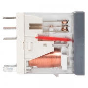 Реле промежуточное с кнопкой и мех. индикацией RPAt 22/2 8А 230В AC EKF rpat-22-2-230AC rpat-22-2-230AC