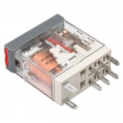 Реле промежуточное с кнопкой и мех. индикацией RPAt 22/2 8А 230В AC EKF rpat-22-2-230AC rpat-22-2-230AC