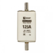 Вставка плавкая ППН-33 160/125А габарит 00 PROxima EKF fus-33/160/125 fus-33/160/125