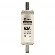 Вставка плавкая ППН-33 100/63А габарит 00C PROxima EKF fus-33/100/63 fus-33/100/63