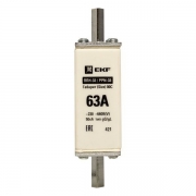Вставка плавкая ППН-33 100/63А габарит 00C PROxima EKF fus-33/100/63 fus-33/100/63