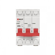 Выключатель нагрузки 3п 40А ВН-63N PROxima EKF S63340 S63340