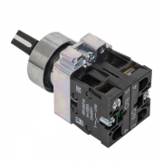 Переключатель BD33 3P короткая ручка 2NO EKF xb2-bd33 xb2-bd33