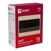 Щит ЩРН-П-12 IP41 светлое дерево PROxima EKF pb40-n-12-light pb40-n-12-light