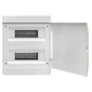 Щит ЩРВ-П-24 IP41 бел. дверца (пром. упак.) Basic EKF pb-v-24w-bas pb-v-24w-bas