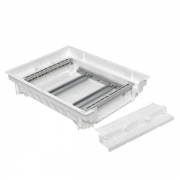 Основание силового щита Nova с DIN-рейками 24мод. IP40 PROxima EKF nv-pbase-24 nv-pbase-24