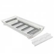 Основание силового щита Nova с DIN-рейками 48мод. IP40 PROxima EKF nv-pbase-48 nv-pbase-48