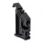 Ограничитель на DIN-рейку 1 винт EW пластик. EKF ahdw-ew ahdw-ew