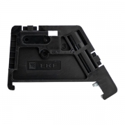 Ограничитель на DIN-рейку 1 винт EW пластик. EKF ahdw-ew ahdw-ew