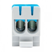 Клемма силовая вводная двойная КСВ 16-50кв.мм син. EKF plc-kvs2-16-50-blue plc-kvs2-16-50-blue