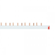 Шина соединительная PIN 3ф 63А мед. изол. 54мод (дл.1м) EKF pin-03-63 pin-03-63