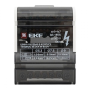 Шина нулевая в корпусе 4х7 EKF sn0-4x7 sn0-4x7