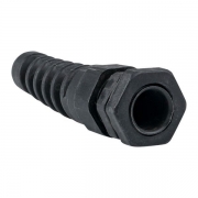 Сальник PG7 d3-6.5мм (d отверст. 11мм) IP54 с гибким отводом EKF plc-pg-7-g plc-pg-7-g