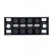 Терминал клеммный TB-1504 до 1.5кв.мм 15А 4 клеммные пары EKF tb-1504 tb-1504