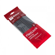 Хомут P6.6 4.8х200 FlexLock стандартный черн. (уп.100шт) PROxima EKF plc-fl-ctsb-4.8x200 plc-fl-ctsb-4.8x200