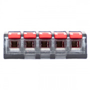 Клемма строительно-монтажная СМК 221-415 5-проводная 0.2-4кв.мм (уп.50шт) PROxima EKF plc-smk-221-415 plc-smk-221-415