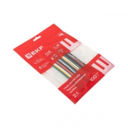 Набор трубок термоусадочных 1/0.5, 1.5/0.75, 2/1, 2.5/1.25, 3/1.5 (6 цветов по 5шт 100мм) PROxima EKF tut-n-2-r tut-n-2-r