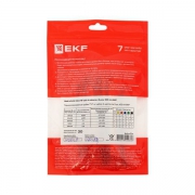 Набор трубок термоусадочных 1/0.5, 1.5/0.75, 2/1, 2.5/1.25, 3/1.5 (6 цветов по 5шт 100мм) PROxima EKF tut-n-2-r tut-n-2-r