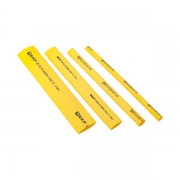 Набор трубок термоусадочных 4/2, 6/3, 8/4, 10/5, 12/6 (7 цветов по 5шт 100мм) PROxima EKF tut-n-4-r tut-n-4-r