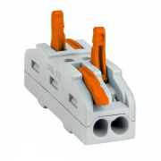 Клемма строительно-монтажная СМК проходная 222-422 2п 0.08-4кв.мм (уп.25шт) PROxima EKF plc-smk-422 plc-smk-422