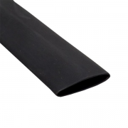 Набор трубок термоусадочных ТУТк клеевые 12/4 нг черн. по 100мм PROxima (уп.10шт) EKF tut-k-n-12 tut-k-n-12