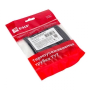 Набор трубок термоусадочных ТУТк клеевые 3/1 нг черн. по 100мм (уп.20шт) PROxima EKF tut-k-n-3 tut-k-n-3