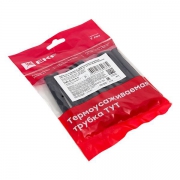 Набор трубок термоусадочных ТУТк клеевые нг черн. (3/1; 4.8/1.6; 6/2; 9/3; 12/4) по 100мм PROxima EKF tut-k-n-1-r tut-k-n-1-r