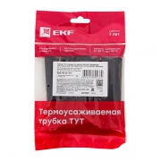 Набор трубок термоусадочных ТУТк клеевые нг черн. (3/1; 4.8/1.6; 6/2; 9/3; 12/4) по 100мм PROxima EKF tut-k-n-1-r tut-k-n-1-r