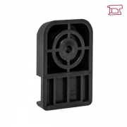 Площадка под стяжку для прямого монтажа черн. (уп.100шт) PROxima EKF pdm-b pdm-b