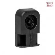 Площадка под стяжку для прямого монтажа черн. (уп.100шт) PROxima EKF pdm-b pdm-b