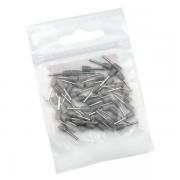 Наконечник штыревой втулочный изол. НШвИ 0.75-8 (уп.50шт) EKF nhvi-0.75-8 nhvi-0.75-8