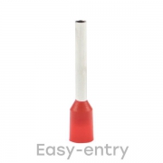 Наконечник штыревой втулочный изол. НШвИ 1.0-8 (уп.50шт) EKF nhvi-1.0-8 nhvi-1.0-8