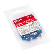 Наконечник штыревой втулочный изол. НШвИ 2.5-8 (уп.50шт) EKF nhvi-2.5-8 nhvi-2.5-8