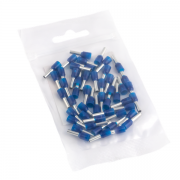 Наконечник штыревой втулочный изол. НШвИ 2.5-8 (уп.50шт) EKF nhvi-2.5-8 nhvi-2.5-8