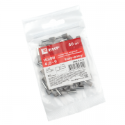 Наконечник штыревой втулочный изол. НШвИ 4.0-9 (уп.50шт) EKF nhvi-4.0-9 nhvi-4.0-9