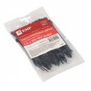 Хомут кабельный 2.5х100 нейл. черн. (уп.100шт) EKF plc-cb-2.5x100 plc-cb-2.5x100