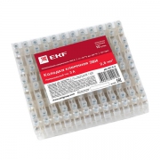 Колодка клеммная 4кв.мм 3А полиэтилен PROxima EKFplc-KK-4-3 plc-KK-4-3