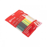 Набор трубок термоусадочных тонкостен. 16/8 (7 цветов по 3шт 100мм) EKF tut-n-16 tut-n-16