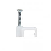 Скоба крепежная квадратная плоская 7мм (уп.50шт) EKF plcn-ss-7 plcn-ss-7