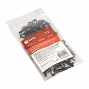 Дюбель-хомут d6х12мм для плоского кабеля полипропилен черн. (уп.50шт) EKF plc-cd-6x12b plc-cd-6x12b