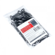 Дюбель-хомут d6х14мм для плоского кабеля полипропилен черн. (уп.50шт) EKF plc-cd-6x14b plc-cd-6x14b