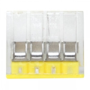 Клемма строительно-монтажная СМК 2273-244 4-проводная 0.5-2.5кв.мм с пастой (уп.100шт) PROxima EKF plc-smk-2273-244 plc-smk-2273-244