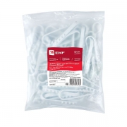 Дюбель-хомут d11-18мм для круглого кабеля бел. (уп.50шт) PROxima EKF plc-ncs50-11x18w plc-ncs50-11x18w