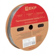 Трубка термоусадочная ТУТ нг 30/15 черн. (уп.50м) EKF tut-30-b tut-30-b